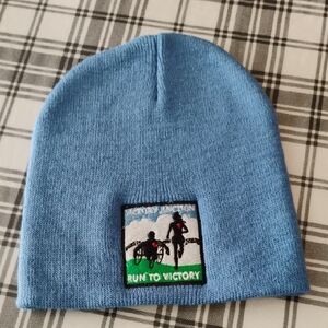 Victory Junction Run To Victory Beanie Blue Unisex NEW